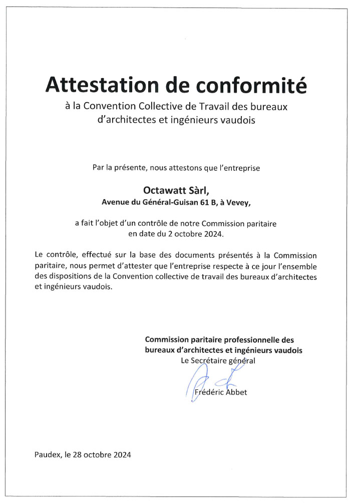 Attestation CCT 2024